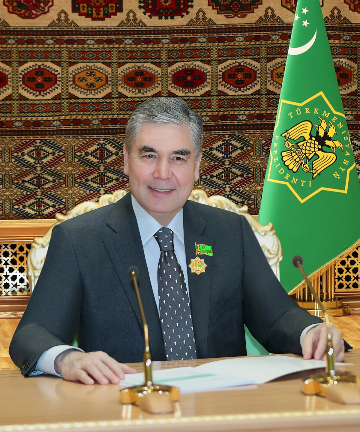 Выступление Президента Гурбангулы Бердымухамедова на заседании Халк Маслахаты Милли Генгеша Туркменистана